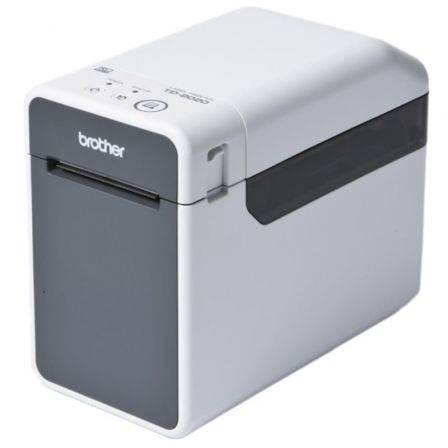Brother TD-2125NWB Impresora Térmica de Etiquetas y Tickets, Blanco/Negro